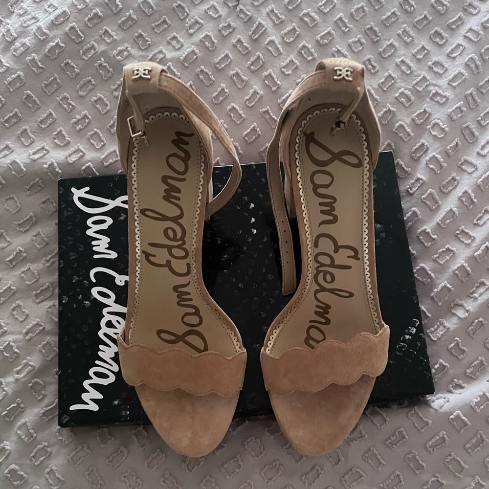 Sam Edelman Odila Scalloped Ankle Strap Sandal